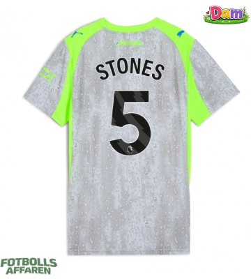 Manchester City John Stones #5 Tredje Tröja Kvinnor 2025-26 Kortärmad